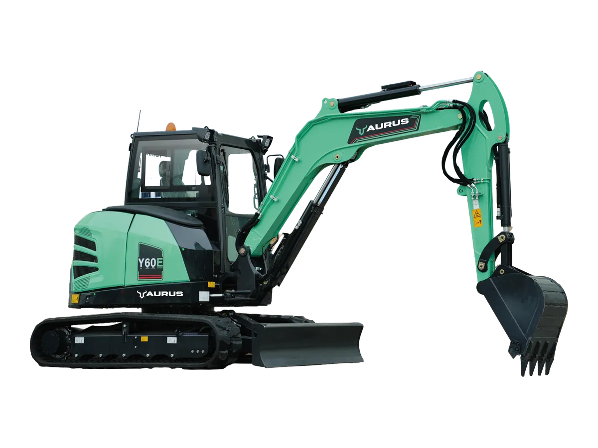 Taurus Y60E – Escavatore elettrico Zero Tail